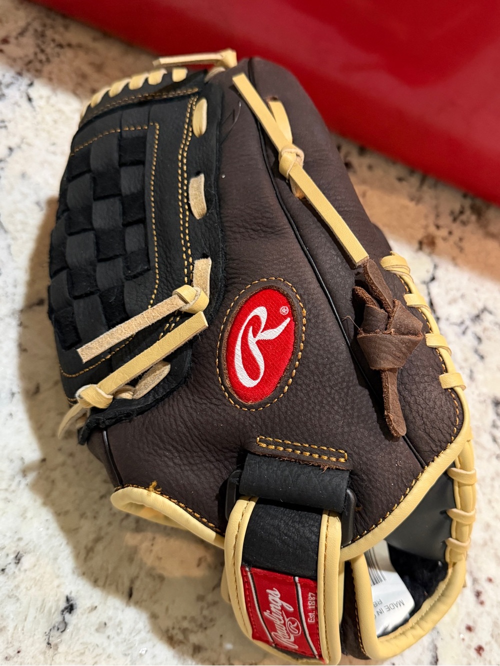 Rawlings Glove Right Hand Throw Zero Shock RBG36BC
